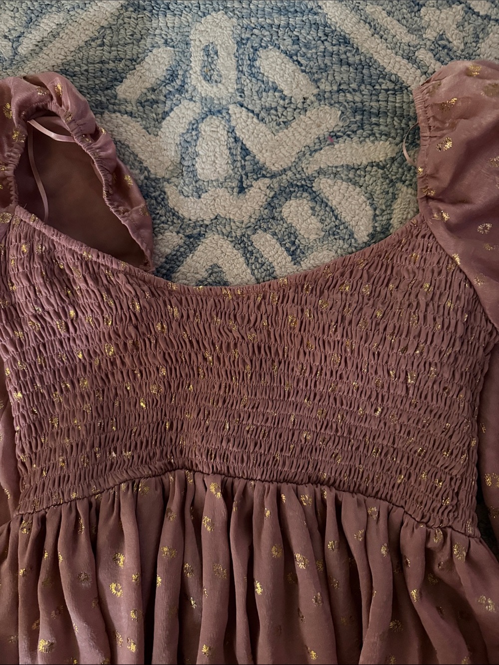 Pink Ruffle Dress - Picture 3 of 4
